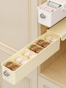 1/2pcs Underwear, Underwear, Socks Storage Box, Wall Mounted Household Storage, Close Fitting Clothing Hanging, Three In One Organizer And Storage Tool