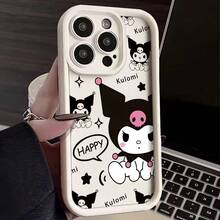 SANRIO Funda de Teléfono Original Y2K Cute Kuromi para 17/16/15/14/13/12/11 Pro Plus 4G 5G Cubierta Suave de TPU - TYB-188TY7506A1 - Ver 9