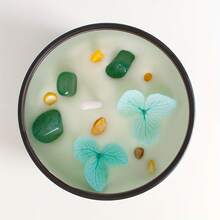 1支装香氛蜡烛，铁罐包装，家居装饰蜡烛，70克/2.47盎司，优质大豆蜡，持久燃烧，舒缓香氛，百合/茉莉/苹果/葡萄/肉桂/零陵香豆/薄荷/薰衣草，8种香型可选，节日庆典蜡烛，新年、情人节、感恩节适用