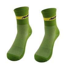 3 Pairs Professional Cycling Socks, Breathable Moisture-Wicking Compression Socks For Mountain Bike And Road Bike, Unisex - Multicolor - View 4