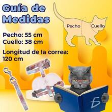 Correa Pechera Tela Ajustable Diseño Alas Mascotas Pequeñas - Rojo - Ver 6