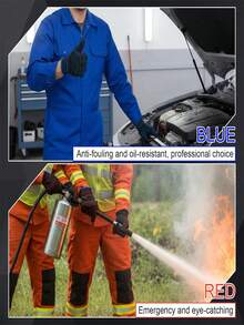 12双手工手套，防滑防护工作手套，男女通用加厚烧烤手套