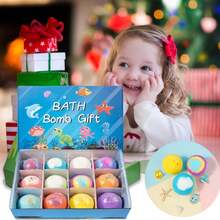 ¡RecomendadoBalabow 12 * 60g Bolas De Baño, Bombas de Baño con Juguetes Sorpresa en el Interior de Animales para Niñas y Niños¡Top de Temporada - 1 - Ver 7