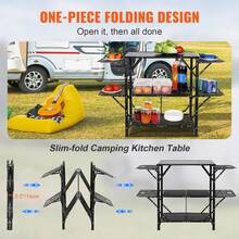 Kitchen Outdoor & Camping Storage Set - Black - View 4
