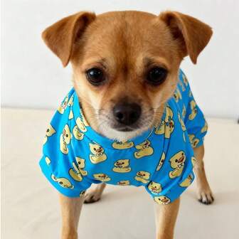 4-Leg Jumpsuit Pet Clothes, Thin Outfit For Cats And Small Dogs Like Pomeranian And Chihuahua