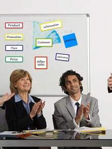 5pcs/Set Rectangular Magnetic Refrigerator Message Board,Reusable Magnetic Notes,Multifunctional Fridge Whiteboard,Tear-Off & Writeable, Business Memo Notepad,Strong Magnetic Backing, Smooth Dry Erase Surface,Reusable Shopping List And To-Do List Manager,Back To School Edition - Erasable Labels, Suitable For Whiteboards, Refrigerators, Storage Cabinets - Multicolor - View 11