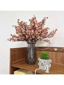 Bó hoa baby's breath nhân tạo 1/3/6 bông, thích hợp cho đám cưới, trang trí nhà cửa, nhà hàng, phòng ngủ, bình hoa, đồ trang trí, vườn ngoài trời, giỏ hoa, quà tặng ngày Valentine, tiệc tùng, vòng hoa tự làm, nguyên liệu thủ công. - Nhiều màu - Xem 3