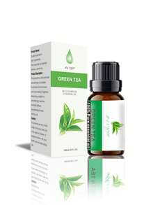 10毫升香氛精油，100%天然有机，14种不同香味。滴管瓶装，适用于香薰机、加湿器和按摩器。