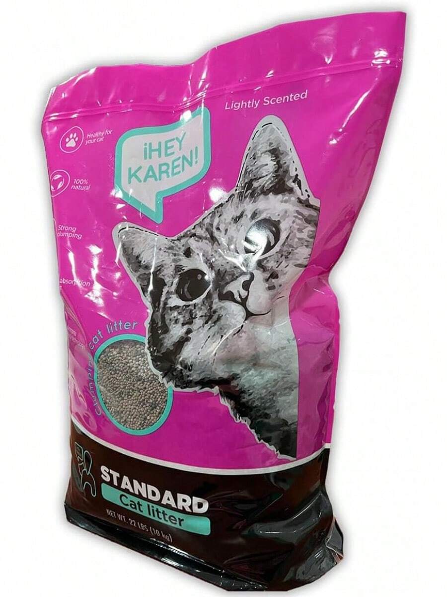 ¡Hey Karen! para Gato Bolsa 10 kg, Standard, Elimina olores al Contacto, Rápida Absorción, Baja en Polvo, Limpieza fácil, con Aroma - 1 - Ver 1