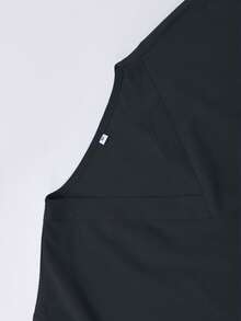 Men's Short Sleeve Top And Pants Set, Nurse/Doctor/Veterinary Uniform - Black - View 7