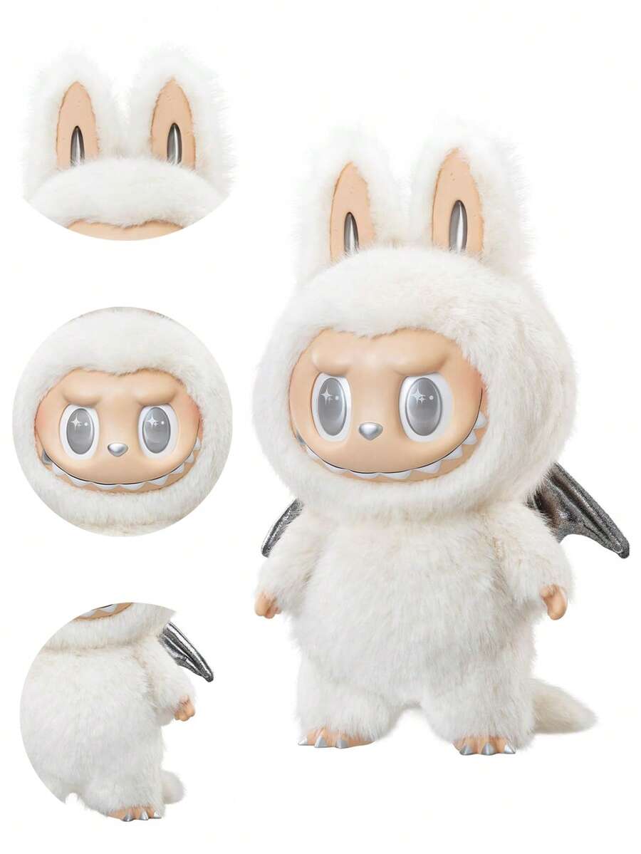 POP MART ZIMOMO Authentic MONSTERS ANGEL Vinyl Face Doll Fashion Doll ...