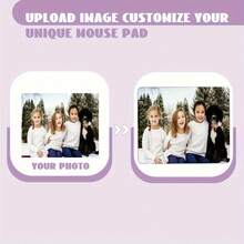 1pc Customizable Gaming Mouse Pad, Non-Slip Rubber Base, Rectangular, Durable Desk Mat, Suitable For Computer And Office Use, Gaming Desk Accessory | Fun Workspace Item | Durable Rubber Pad