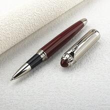 奢华金属银色经典扭纹图案金属蓝黑色圆珠笔 - 148P - 查看 15