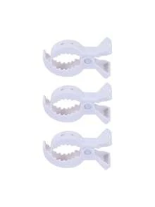 婴儿推车毯子夹、婴儿推车蚊帐夹、婴儿推车夹子配件、耐用鳄鱼夹，多种颜色可选 - 彩色 - 查看 16