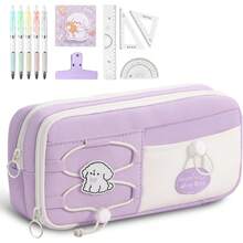Kids Pen & Marker Cases - Purple - View 9