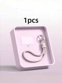 1pc New Dopamine Phone Lanyard, Wrist Strap Design, Unisex, Anti-Theft & Anti-Lost, Compatible With Camera, Bag, Water Bottle, Keys, Etc. Anti-Theft Neck Strap With Traction Ring, Adjustable Phone Lanyard, Phone Necklace Lanyard Hook, Phone Strap