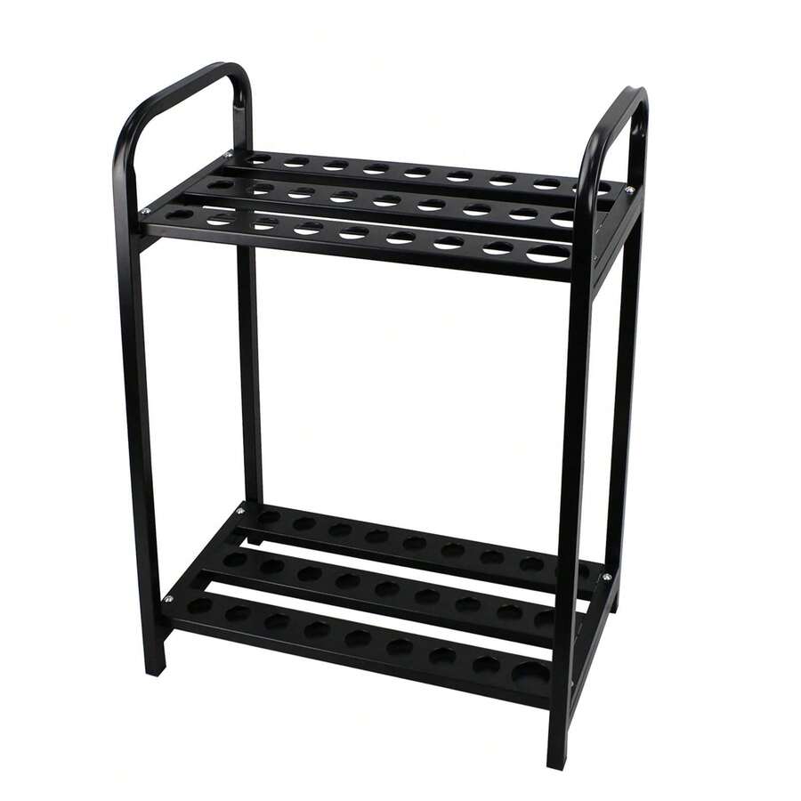 ZhdnBhnos Golf Putter Metal Stand, 27 Holes Clubs Holder Organizers Golf Clubs Display Rack Golf Club Storage Stand For Indoor Outdoor - Variant2 - View 1