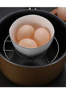 1件/3件装不锈钢三脚架蒸架，蒸锅架，多功能熨斗架，家用厨房用，耐热厨房桌垫，杯垫，不锈钢隔热垫，桌面防烫保护，适用于餐厅、厨房、烘焙 - 銀色 - 查看 7