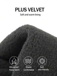 Unisex Autumn/Winter Warm Cycling Gloves - Windproof Touchscreen Gloves, Suitable For Outdoor Sports, Protects Your Fingers, Ideal Gift For Halloween/Christmas. Sports, Outdoors, Winter Sports, Ski Gloves - 黑色 - 查看 6