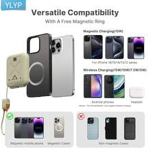 YLYP 5000mAh Ultra-Thin Mini Pocket Magnetic Wireless Power Bank, 22.5W PD Fast Charging, Compatible With IPhone 17/17 Air/16/15/14/13/12 Pro/Pro Max/Plus/Mini - Recolor - View 6