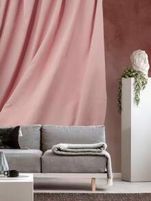 2片装遮光隔热窗帘，带涂层衬里，适用于卧室、客厅、厨房、家居装饰、圣诞礼物