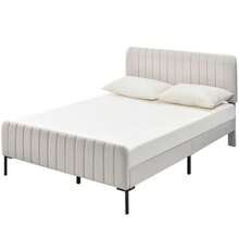 Bed Frames - Gray+Beige + Linen(2) - View 4