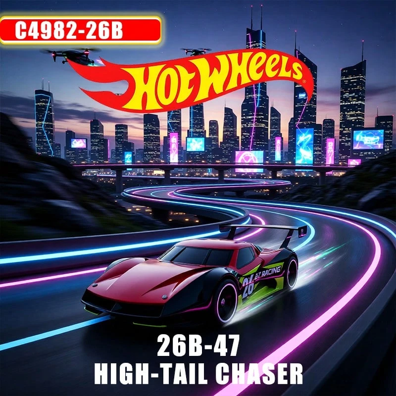 Mattel Coches de juguete Hot Wheels a escala 1:64, colección/exhibición/juego de simulación de coches - Lote 2026-B - //Regalo para niños