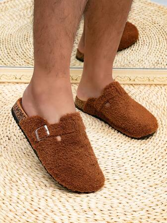 Unisex Wide Fit Winter Shoes, Couples Shoes, Men's & Women's Thickened Flip Flops, Men's Sandals & Slippers, Women's Thick-Soled Sandals, Comfortable & Elegant Women's House Slippers