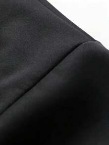 Men's Fleece Hoodie, Minimalist Design, Easy To Match, Winter, Valentine's Day Gift - Black - View 4