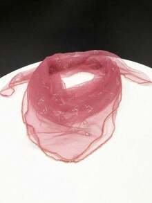 1pc Rhinestone Bandana Scarf, Stylish Headscarf, Shiny Headwrap For Dress - Multicolor - View 43