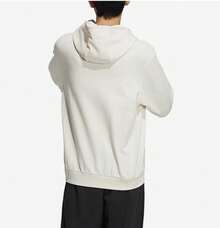 Adidas Unisex Casual Hooded Sweatshirt - White - View 2