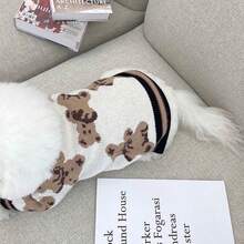 Chihuahua, Pets, Cats, Dogs, Dog Clothes, Puppy Dog, Chihuahua Dog Clothes, Kitten Supplies, Cute Bear Dog Cardigan Sweater Suitable For Medium And Small Male And Female Dogs And Cats, Pet Dog Winter Coat, Soft Knitted Clothing - White - View 6