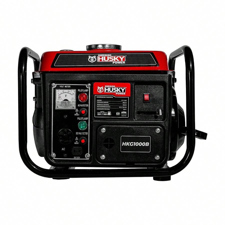 Generador a Gasolina 900W Portátil  Ideal para Campismo, Emergencias y Herramientas Básicas  Motor de Alto Rendimiento con Bajo Consumo  Compacto, Ligero y Fácil de Transportar  Encendido Manual Preciso  Perfecto para Actividades al Aire Libre, Talleres, Eventos y Uso Doméstico  Autonomía Extendida para Jornadas Continuas  Compatible con Equipos de Baja Potencia como Cargadores, Lámparas, Pequeñas Bombas y Más  Diseño Robusto con Chasis Metálico  Excelente Alternativa en Zonas sin Acceso a Red Eléctrica  Solución Práctica para Cortes de Energía  Ideal para Emprendedores, Técnicos y Aficionados al DIY  Fácil Mantenimiento y Operación Intuitiva  Producto Versátil que Combina Potencia, Portabilidad y Rendimiento en un Solo Equipo - Tipo de Enchufe A USA (110-127V) - Ver 1