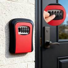 Renovation Code Key Box, Temporary Worker Construction Site Homestay, No-Drill, Place Keys On The Front Door, Home Lock Box - Multicolor - View 1