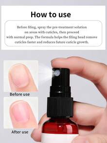 XEIJAYI 1支30毫升指甲角质层软化预处理液，指甲角质层软化营养修复油，美甲修脚工具