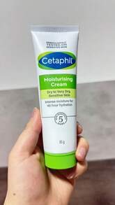 Cetaphil 3支/套 3盎司 无香型保湿霜，适用于干性至极干性、敏感肌肤，不致粉刺，不油腻 - 白色 - 查看 6