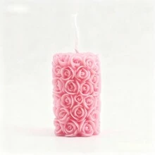 Scented Candles - Floral Decorative Candles | Aromatherapy And Relaxation | Ideal Gift For Weddings, Birthdays And Romantic Occasions | Pink, Red, White, Blue, Purple - Multicolor - View 5