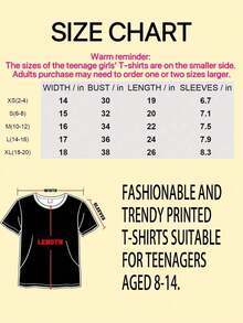 Teen Girl Clothes Baby Tee Y2K Style, I Love Music & Headphone Heart Print, Teen Shirts Girls Clothes, Round Neck Breathable Fabric, Teen Girl Outfits Fun Teen Girl Gifts - 黑色 - 查看 2