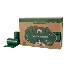 300/360 كيس لجمع فضلات الكلاب - سميك للغاية، أكياس نفايات كاملة، أكياس التقاط مع تصميم براز جميل، متين وقوي.