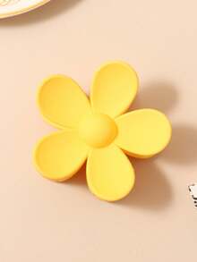 1pc/4pcs Women's Fashion Floral Claw Hair Clips Hair Jaw Clip Hair Clamps Hair Clutch Hair Claw Clip, Beach Accessories, Claw Clip Fall Winter Flower Hair Accessories For Women For Vacation Outfits Woman Summer - Multicolor - View 7