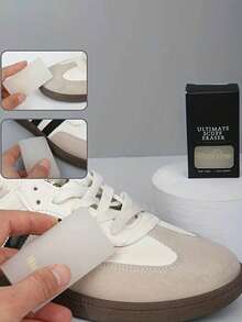 优质PVC鞋面清洁橡皮擦，鞋履护理清洁橡皮擦，便携式运动鞋橡皮擦，去除运动鞋、绒面革和磨砂皮鞋的污渍和灰尘 - 非常适合保养白色鞋子、雪地靴，无需水洗即可清洁鞋面污渍，橡胶鞋刷，污渍去除剂，用于清洁运动鞋、休闲鞋和靴子。 - 彩色 - 查看 6