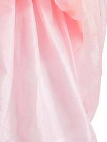 8pcs/Set Girls Pink Tulle Sequin Sleeveless Dress Accessories Set, Children Princess Christmas Carnival Party Cosplay Dress Outfit - Pink - View 9