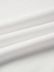 Camiseta de Navidad para Mujeres, Cuello de Tripulación Casual con Ligero Estiramiento, Tejido de Punto, Largo Regular, con Gráfico de Sombrero de Santa, para Todas las Estaciones - Blanco - Ver 5