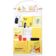 TYUI Winnie-Bear-Pooh Over The Door Organizer - Hanging Pocket Wall Storage For Shoes And Toys - Ideal For Closet Kitchen Bathroom And Living Room - Available In 7 And 3 Pockets Yellow - 7 Pockets - Yellow7Pockets - Xem 2