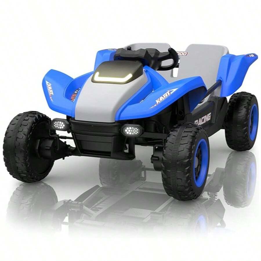 Joystroll 2-Seater 4WD Ride On UTV Truck, Electric Car With Remote Control, Music & Story Function, Ideal Gift For Xmas & Birthday