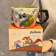 Judy & Nick Mug, New 2025 High-Quality Household Couple Coffee/Water Cup, Birthday Gift - Multicolor - View 1