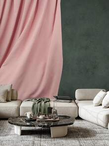 2片装遮光隔热窗帘，带涂层衬里，适用于卧室、客厅、厨房、家居装饰、圣诞礼物