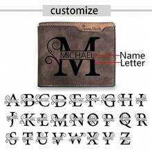 1pc Custom Photo And Name Multicard Trifold Wallet, Father' Day Gifts For Him/Grandfather/Husband/Boyfriend, Thanksgiving Gifts, Personalized Men Wallet, Gifts For Father/Grandfather/Husband/Boyfriend, Personalized Men Wallet, Birthday Gift For Dad, Personalized Father's Day Gift - Black - View 4