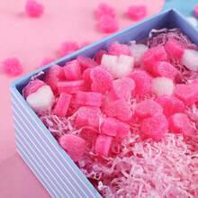 DIY Foam Ball Heart Shaped Foam Gift Filler, Christmas, Valentine's Day, Birthday Gift, Party Decor, Packaging Material, Heart Shaped Foam Balls, Heart Shaped Foam Gift Box - Multicolor - View 1