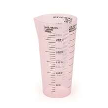 1pc Milk Tea Measuring Cup Tool, Milk Scale Cup With Handle, Plastic Measuring Cup - White - View 9